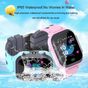 bMd שעונים חכמים Kids Watches Call Smart Watch for Children GPS SOS Waterproof Smartwatch Clock SIM Card Location Tracker Child Girl Boy Watch